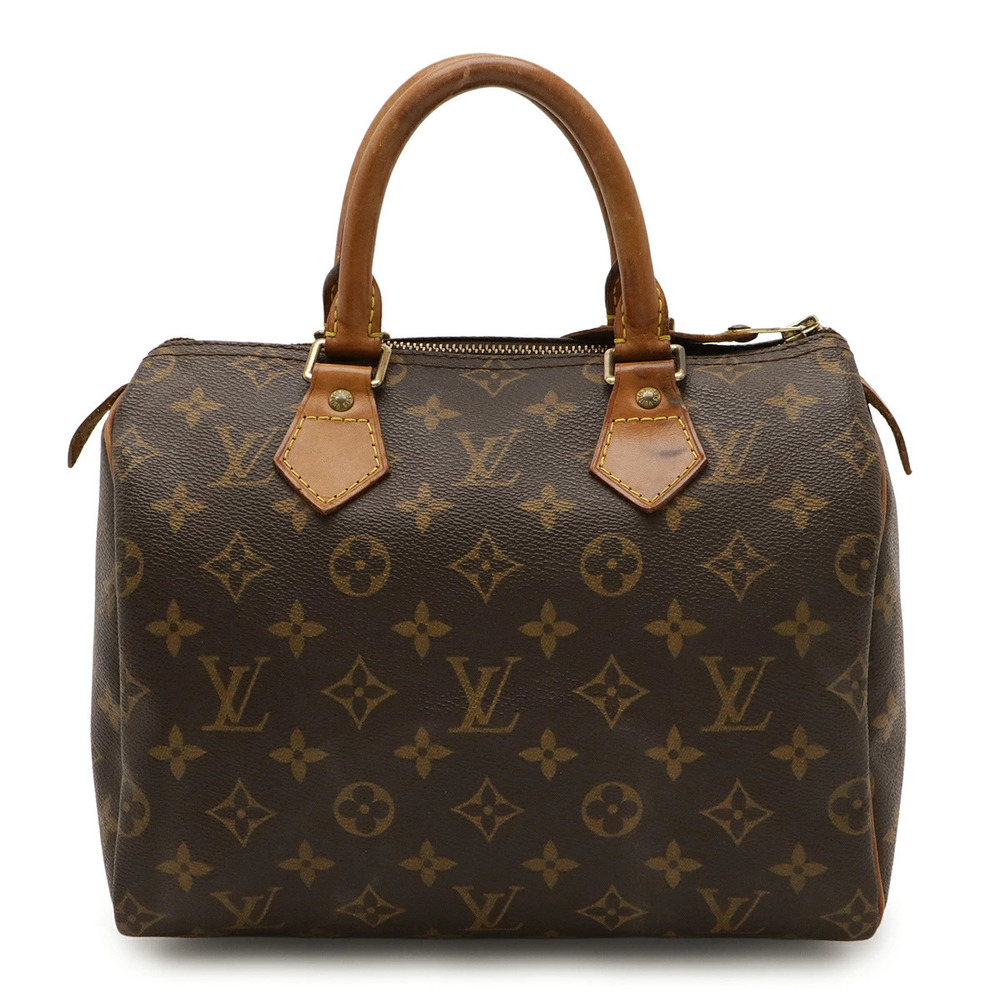 LOUIS VUITTON Monogram Speedy brown Boston Bag Handbag